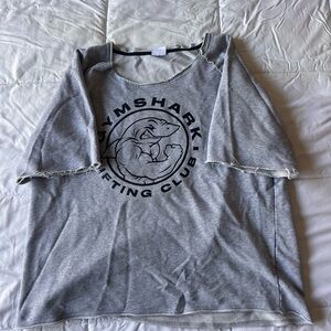 Gray Gymshark Lifting Club T-Shirt